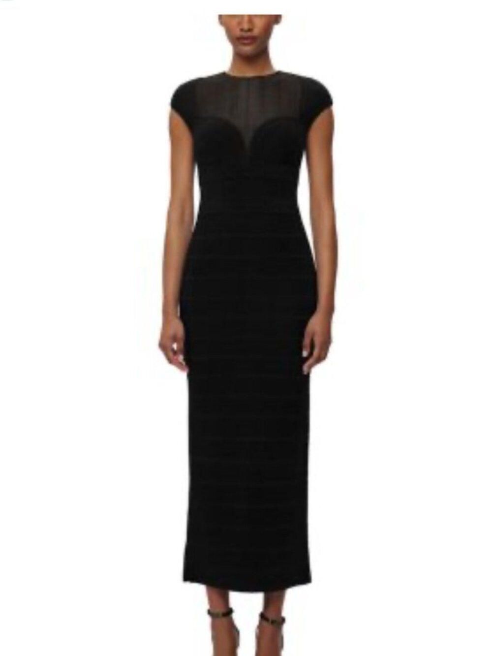 Herve Leger Black Gown